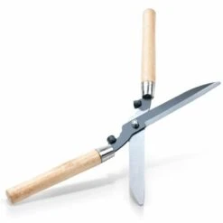 BERLAN Manuelle Heckenschere Mit Holzgriffen + Gummipuffer - 525 Mm -Schneidwerkzeug US Store 11420581 3