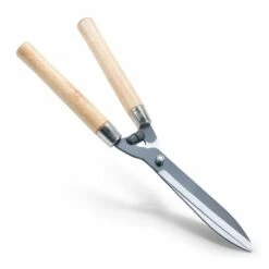 BERLAN Manuelle Heckenschere Mit Holzgriffen + Gummipuffer - 525 Mm -Schneidwerkzeug US Store 11420581 4