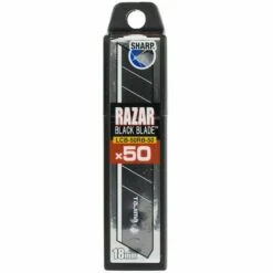 TAJIMA Ersatzklinge RAZAR BLACK 18mm – 50 Stück, TAJ-10312