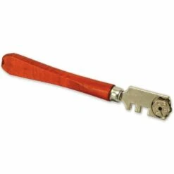 NO NAME Glasschneider, Mit Holzgriff