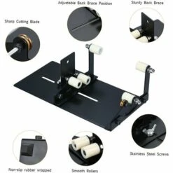 ASUPERMALL Glasflaschenschneider, 1 Paar Handschuhe, 1 Burste, 1 Schleifpapier, 1 Bohrer, 4 Schurze -Schneidwerkzeug US Store 19194761 4