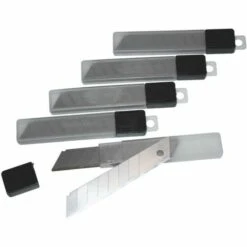 CHILITEC 50 Cuttermesser Abbrechklingen Teppichmesser Cutter Klingen 18mm
