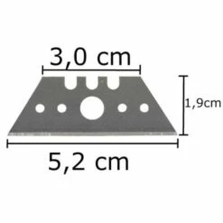 CMC Trapezklingen Mit Loch 50 Stück Im Dispenser Trapez Cutterklingen -Schneidwerkzeug US Store 19764609 4