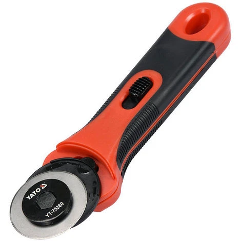 YATO Rollmesser Rollschneider Rotationmesser Roll-Schere Schneider Buchbinder Schneiden Trennen Basteln Stoff Papier Pappe ø 45 Mm 1 YATO Rollmesser Rollschneider Rotationmesser Roll-Schere Schneider Buchbinder Schneiden Trennen Basteln Stoff Papier Pappe ø 45 Mm