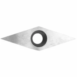 ASUPERMALL Fenster Und Turen Zubehor High Precision Holzschneider Schraube Fur Holz-Drehwerkzeug Karbid-Einsatze Metallic, 35 Degrees Rhombus Vivid