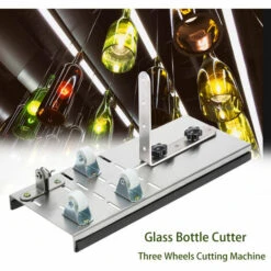ASUPERMALL Cutter Glasflasche Edelstahl Mit 3 Radern Beer Cup Weinflasche Werkzeugmaschine Zur Tasse Projekte Diy -Schneidwerkzeug US Store 25637937 4