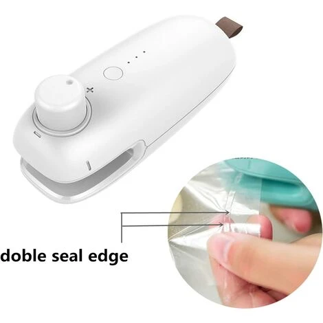 BEARSU Tragbare Mini-Beutel-Versiegelung Heißsiegel-Plastiktüte Wiederaufladbare 2-in-1-Beutel Luftdichte Versiegelung 2 BEARSU Tragbare Mini-Beutel-Versiegelung Heißsiegel-Plastiktüte Wiederaufladbare 2-in-1-Beutel Luftdichte Versiegelung – Bild 2