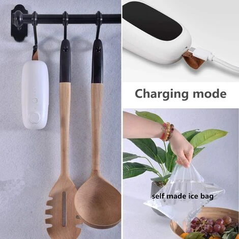 BEARSU Tragbare Mini-Beutel-Versiegelung Heißsiegel-Plastiktüte Wiederaufladbare 2-in-1-Beutel Luftdichte Versiegelung 4 BEARSU Tragbare Mini-Beutel-Versiegelung Heißsiegel-Plastiktüte Wiederaufladbare 2-in-1-Beutel Luftdichte Versiegelung – Bild 4