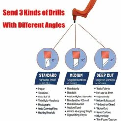 2PCS Craft Schneidwerkzeuge, Edelstahl-Bastelmesser Mit 360-Grad-Drehklinge, Craft Hobby Scrapbooking Schablonenkunst-Schneidwerkzeug Zum Schneiden, Modellbau, Schnitzen, Ritzen, Ätzen, Trimmen SOEKAVIA -Schneidwerkzeug US Store 35850379 4