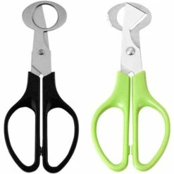 LITZEE 2pcs Edelstahl Wachtelei Schere Schere Taubenei Cracker Zigarrenöffner Zigarrenschneider Werkzeug Für Heimküche