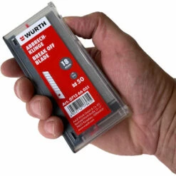 WURTH Würth Abbrechklingen Ersatzklingen 18 Mm 50 Stück Spender 071566051 -Schneidwerkzeug US Store 37536960 3