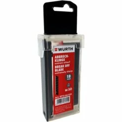 Schneidwerkzeug US Store 33 WURTH Würth Abbrechklingen Black 18 Mm 50 Stück Spender 071566031 Cutter Ersatzklingen