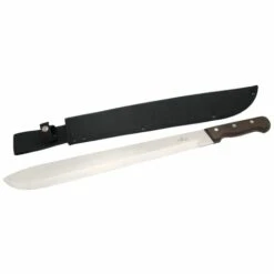 Machete Stangenschneider Third 13580 Edelstahlklinge 45 Cm, Mango Holz- Und Nylonabdeckung.
