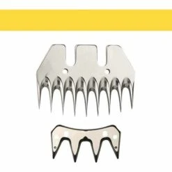 THSINDE Ersatzmesser Für Elektrische Scheren, 9 Messer Mit Geraden Zähnen Für Scheren, Ein Großes Und Ein Kleines