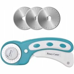 Das ILoveMilan Rotary Knife Kit Mit Austauschbaren Klingen Ist Ideal Zum Nähen, Stoffschneiden, Papierschneiden, Lederschneiden Usw. Sehr Gut Geeignet Für Handwerker, Schneider Etc.