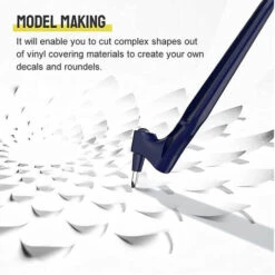 ASUPERMALL Edelstahl-Bastelmesser Prazisions-Handwerks-Schneidwerkzeuge 360-Grad-rotierende Klinge Handheld-Cutter Mit 30°-Klinge Fur Hobby-Kunsthandwerk-Scrapbook 8 ASUPERMALL Edelstahl-Bastelmesser Prazisions-Handwerks-Schneidwerkzeuge 360-Grad-rotierende Klinge Handheld-Cutter Mit 30°-Klinge Fur Hobby-Kunsthandwerk-Scrapbook -Schneidwerkzeug US Store 42512858 4