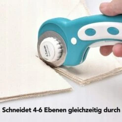 Das ILoveMilan Rotary Knife Kit Mit Austauschbaren Klingen Eignet Sich Hervorragend Zum Nähen, Stoffschneiden, Papierschneiden, Lederschneiden Usw. Sehr Gut Geeignet Für Handwerker, Schneider Etc. Grün -Schneidwerkzeug US Store 43251075 5