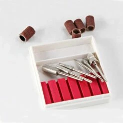 QERSTA Professionelles Nagelpolierset, Nagelpoliermaschine, Universeller Schleifkopf, Professionelle Nagelmaniküre, Für Maniküre, Pediküre, Peeling, Polieren, Schleifen -Schneidwerkzeug US Store 54919620 5