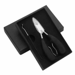 Nagelschere 12.5x4.8cm Schwarz FUIENKO -Schneidwerkzeug US Store 56416749 4