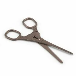 Dunkelbraune Vintage Nähschere 9 X 4,5 Cm FUIENKO