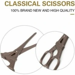 Dunkelbraune Vintage Nähschere 9 X 4,5 Cm FUIENKO 7 Dunkelbraune Vintage Nähschere 9 X 4,5 Cm FUIENKO -Schneidwerkzeug US Store 56423494 4