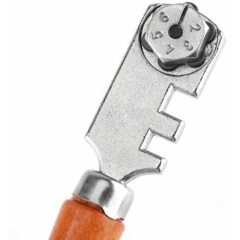 FUIENKO Rad-Glasschneider Professional 130MM Glasschneider Mit Sechs Rädern Craft Cutting Kit Werkzeug Mit 2 FUIENKO Rad-Glasschneider Professional 130MM Glasschneider Mit Sechs Rädern Craft Cutting Kit Werkzeug Mit – Bild 2