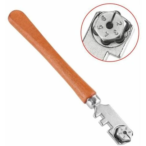 FUIENKO Rad-Glasschneider Professional 130MM Glasschneider Mit Sechs Rädern Craft Cutting Kit Werkzeug Mit 3 FUIENKO Rad-Glasschneider Professional 130MM Glasschneider Mit Sechs Rädern Craft Cutting Kit Werkzeug Mit – Bild 3