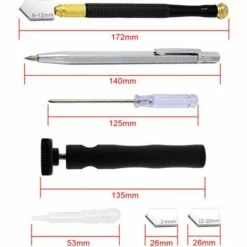GESCHENKE Professionelle Glasschneidemaschine, Manuelle Glasschneidemaschine, Diamant-Glasschneidemaschine, Glasschneidemaschine, 2-20 Mm Glasschneidemaschine, Selbstölend 7 GESCHENKE Professionelle Glasschneidemaschine, Manuelle Glasschneidemaschine, Diamant-Glasschneidemaschine, Glasschneidemaschine, 2-20 Mm Glasschneidemaschine, Selbstölend -Schneidwerkzeug US Store 59150723 3