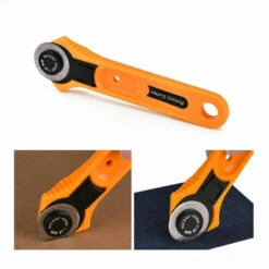 QERSTA 28 Mm Patchwork-Walzenmesser, Schneidemesser Für Stoff, Leder, Papier, Bastelstoffe, Rotationsschneider 7 QERSTA 28 Mm Patchwork-Walzenmesser, Schneidemesser Für Stoff, Leder, Papier, Bastelstoffe, Rotationsschneider -Schneidwerkzeug US Store 59920193 3