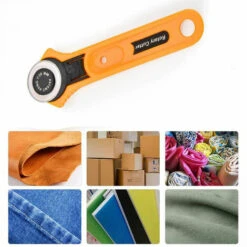 QERSTA 28 Mm Patchwork-Walzenmesser, Schneidemesser Für Stoff, Leder, Papier, Bastelstoffe, Rotationsschneider 8 QERSTA 28 Mm Patchwork-Walzenmesser, Schneidemesser Für Stoff, Leder, Papier, Bastelstoffe, Rotationsschneider -Schneidwerkzeug US Store 59920193 4