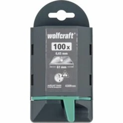 Wolfcraft Trapezklingen Profi 0,65 X 61 Mm Wolfcraft Profi Trapezklingen 07600511470141 Wolfcraft Trapezklingen