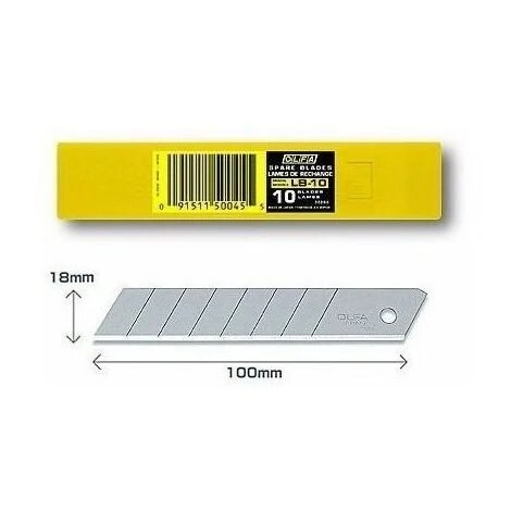 GENÉRICA Olfa Repuesto Cutter 18mm Cuchilla Fracturable 10 Cuchillas 6 GENÉRICA Olfa Repuesto Cutter 18mm Cuchilla Fracturable 10 Cuchillas -Schneidwerkzeug US Store 64079847 1