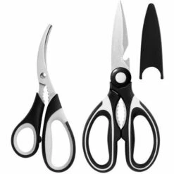ILOVEMILAN 2 Küchenscheren – Haushaltsscheren Aus Edelstahl – Hühnerknochenschere – Multifunktionale Schere Zum Töten Von Fisch, Fleisch Und Garnelen -Schneidwerkzeug US Store 64494579 3