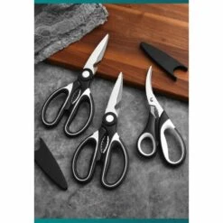 ILOVEMILAN 2 Küchenscheren – Haushaltsscheren Aus Edelstahl – Hühnerknochenschere – Multifunktionale Schere Zum Töten Von Fisch, Fleisch Und Garnelen -Schneidwerkzeug US Store 64494579 4