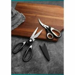 ILOVEMILAN 2 Küchenscheren – Haushaltsscheren Aus Edelstahl – Hühnerknochenschere – Multifunktionale Schere Zum Töten Von Fisch, Fleisch Und Garnelen -Schneidwerkzeug US Store 64494579 5