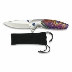 MARTINEZ ALBAINOX Albainox Fantasiemesser, Mango Stahl, 3D-Fotodruck, 7 Cm Klinge, Samtscheide