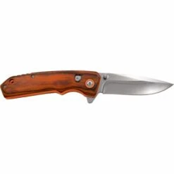 Assistiertes Taschenmesser Third, Holzgriff Mit Orangefarbenen Einlagen, Klinge Aus Rostfreiem Stahl 8,5 Cm, Feststellachse, Gesamt 19,9 Cm, K4108R 5 Assistiertes Taschenmesser Third, Holzgriff Mit Orangefarbenen Einlagen, Klinge Aus Rostfreiem Stahl 8,5 Cm, Feststellachse, Gesamt 19,9 Cm, K4108R -Schneidwerkzeug US Store 64717829 3