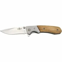 Taschenmesser Third K4103J, Mango Zebrano, 420 Edelstahlklinge 9,8 Cm