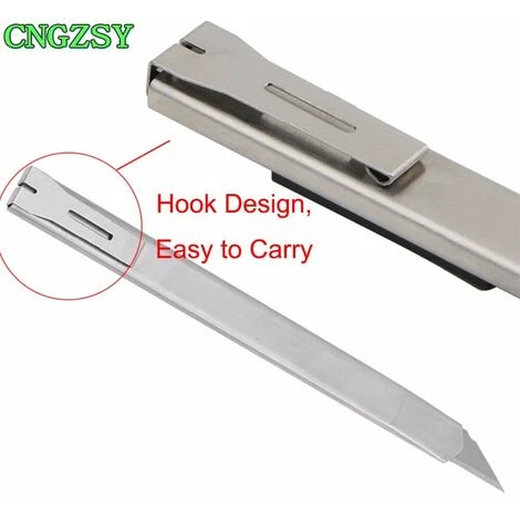 Fuienko 10 Stücke Vinyl Film Schneiden Messer Mini Edelstahl Tasche Schule Büro Schreibwaren Cutter Papier Grafiken Diy Messer 10E02 5 Fuienko 10 Stücke Vinyl Film Schneiden Messer Mini Edelstahl Tasche Schule Büro Schreibwaren Cutter Papier Grafiken Diy Messer 10E02 – Bild 5