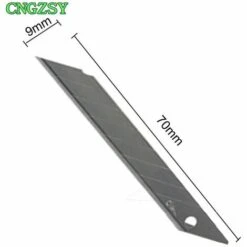 Fuienko 1PC Kunst Utility Messer 50PCS Klingen Für Schreibwaren Schule Papier Grafiken Büro Diy Cutter Auto Film Vinyl Schneiden E02 + 5E03 -Schneidwerkzeug US Store 65280279 4