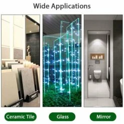 SUPERSELLER Einfacher Glasschneider Handgeführter Glasschneidersatz Wird Mit Zwei Ersatzköpfen Geliefert -Schneidwerkzeug US Store 65491504 4