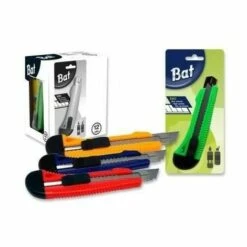 GENÉRICA Bat Cutter Ancho Cuchilla Fracturable De 18 Mm