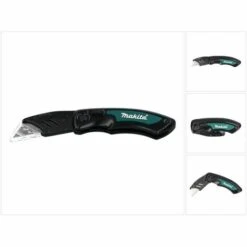 Makita P-90582 Klappmesser Blau Schwarz Mit Schnellwechselmechanismus Und Verriegelung