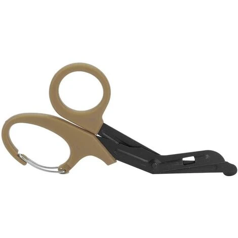 DECKON Pflegeschere, Verbandschere, Medizinische Schere, Traumaschere, Erste Hilfe Für Die Krankenpflegepraxis (Schlammfarbe) 3 DECKON Pflegeschere, Verbandschere, Medizinische Schere, Traumaschere, Erste Hilfe Für Die Krankenpflegepraxis (Schlammfarbe) – Bild 3