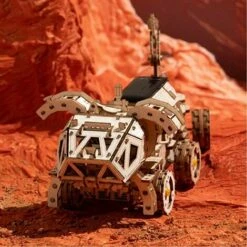 BENOBBY KIDS 3D-Holzpuzzle Mars Rover Solarprojekt Weltraumforschungsfahrzeug - Weltraumforschung Mechanisches Modellbau Wissenschaftskits Für Kinder Im Alter Von 6-8 Jahren -Schneidwerkzeug US Store 67069249 3