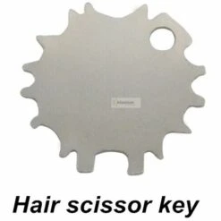 FUIENKO 10 Stücke Haar Schere Adjust Ziehen Sie Die Schrauben Werkzeuge Schere Teller Stahl Regler