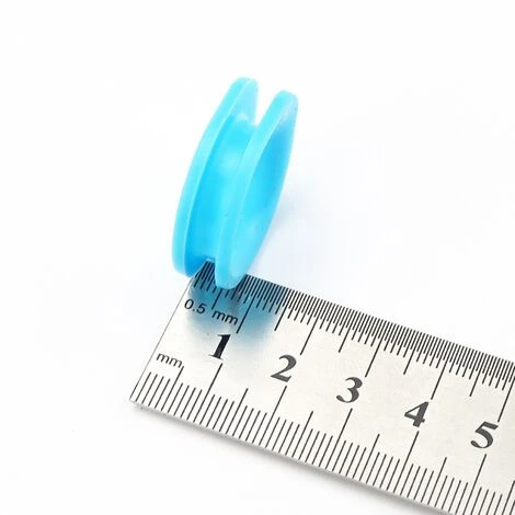 FUIENKO 10 Stücke/lot 2,5 Cm X 2cm1 Größe Silica Gel Finger Ringe Fit Jede Schere Einsätze Haar Schneiden Styling Werkzeuge Zubehör Salon Teile,10pcs Mix 3 FUIENKO 10 Stücke/lot 2,5 Cm X 2cm1 Größe Silica Gel Finger Ringe Fit Jede Schere Einsätze Haar Schneiden Styling Werkzeuge Zubehör Salon Teile,10pcs Mix – Bild 3