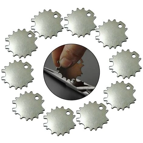 FUIENKO 10 Stücke Haar Schneiden Scher Scissor Einstellung Werkzeug Haar Schere Einstellen Schlüssel Straffen Schrauben Werkzeuge Scheren Teller Stahl Regler,CHINA 4 FUIENKO 10 Stücke Haar Schneiden Scher Scissor Einstellung Werkzeug Haar Schere Einstellen Schlüssel Straffen Schrauben Werkzeuge Scheren Teller Stahl Regler,CHINA – Bild 4