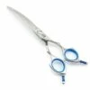 Hund Pflege Schere 6,5 Zoll Hund Gebogene Schere Rechts Hand Kurve Schere Fuienko HIGH CLASS NEUE,6.5 Blue No Box