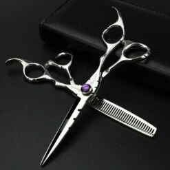 FUIENKO Schere Japan 440c Stahl 9cr13 Hohe Qualität Friseur Flach Schere Dünner Anzug Sharp Und Tragen-beständig,2pc No Case -Schneidwerkzeug US Store 67130881 3